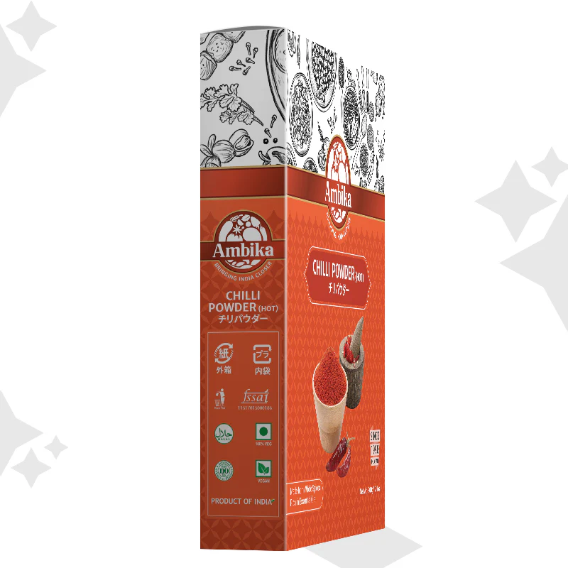 (Ambika) Chilli Powder Hot 200g - Image 4