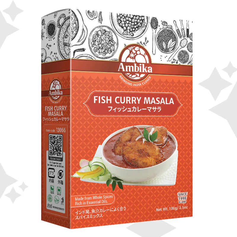 (Ambika) Fish Curry Masala 100g - Image 3
