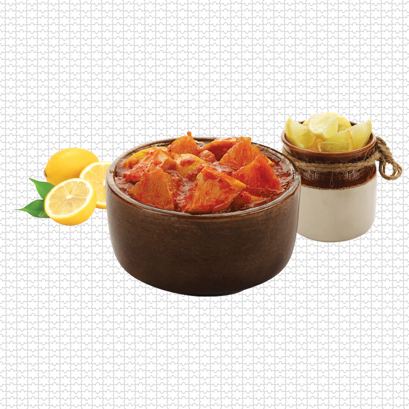 (Ambika) Rajasthani Lemon Pickle 300g - Image 3