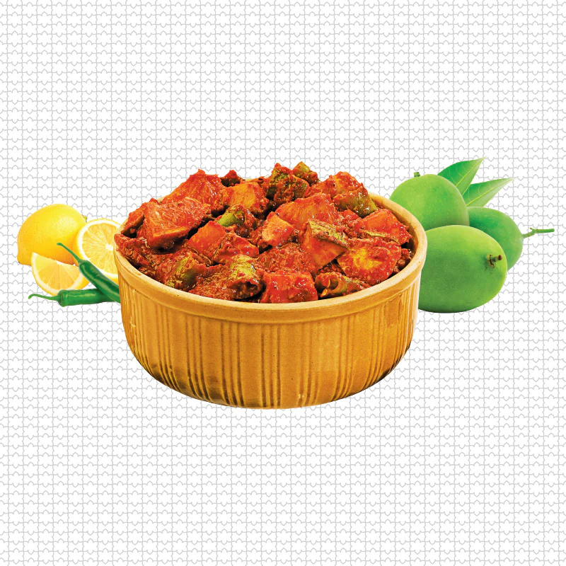 (Ambika) Rajasthani Mixed Pickle 300g - Image 3