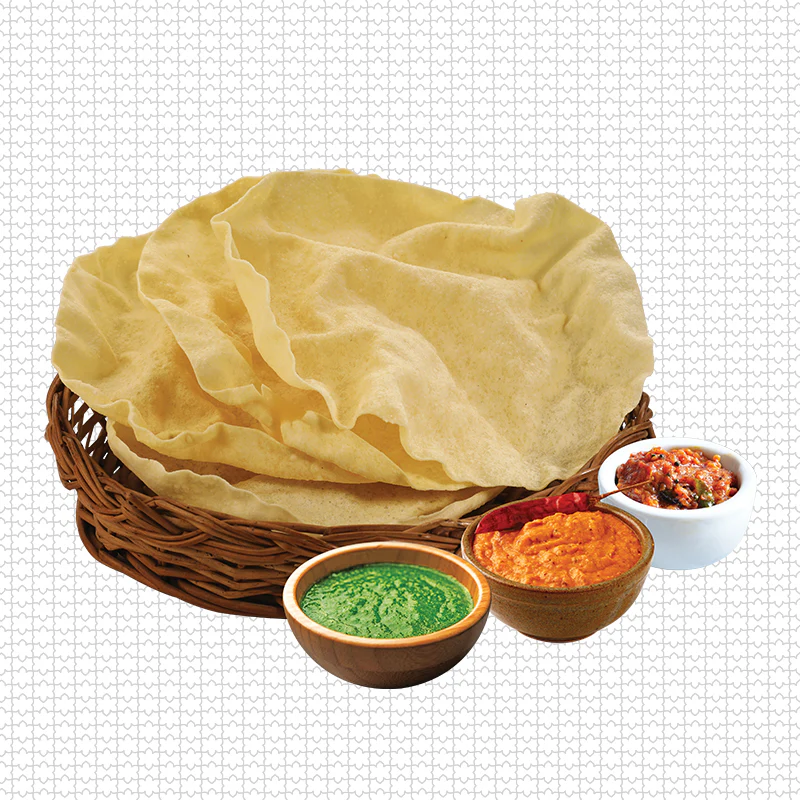 (Ambika) Madras Plain Appalam 150g - Image 3