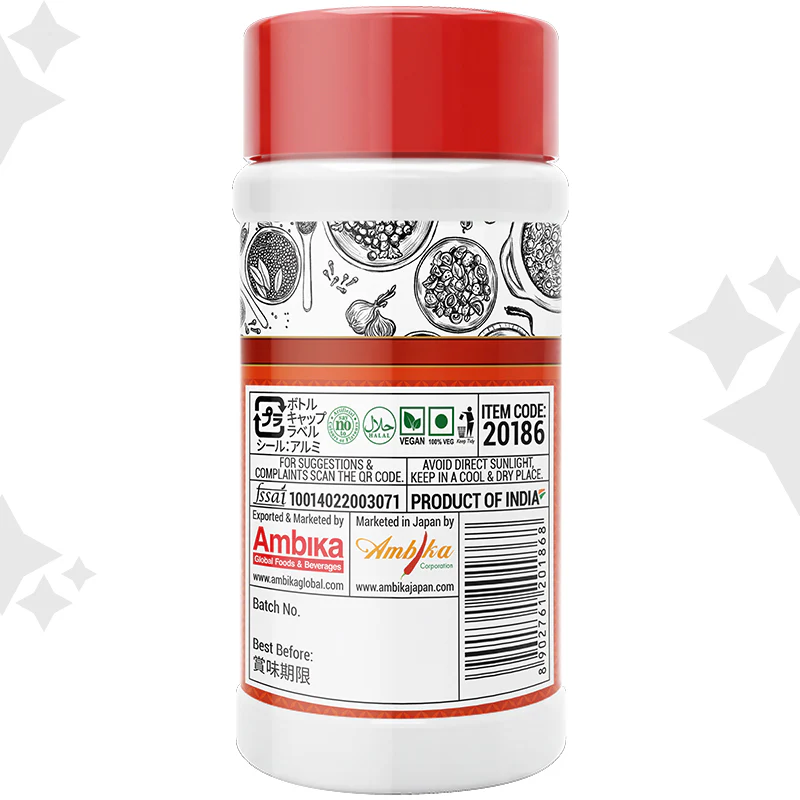 (Ambika) Panipuri Masala 50g (Bottled) - Image 3