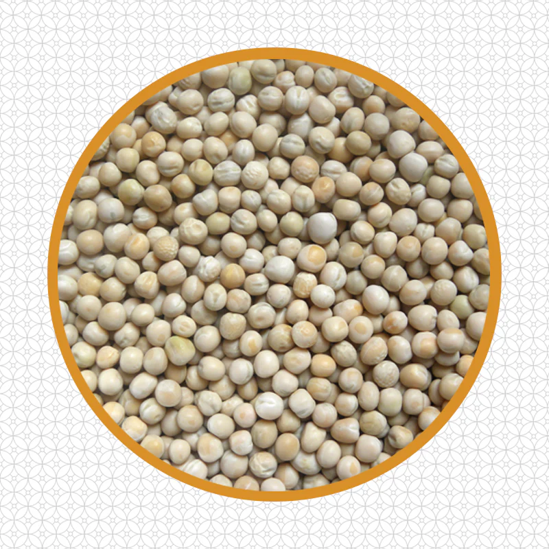 (Ambika) Peas White Dry Whole 1kg - Image 3