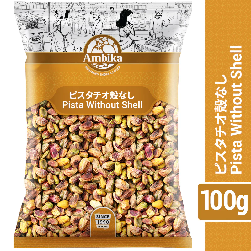 (Ambika) Pistachio Without Shell 100g
