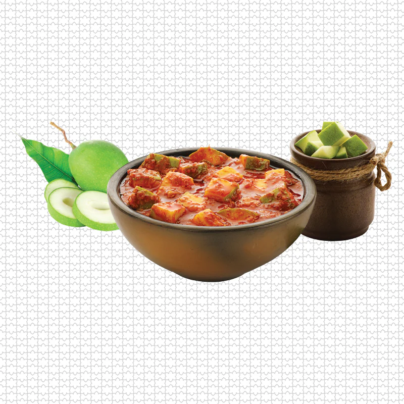 (Ambika) Rajasthani Mango Pickle 300g - Image 3