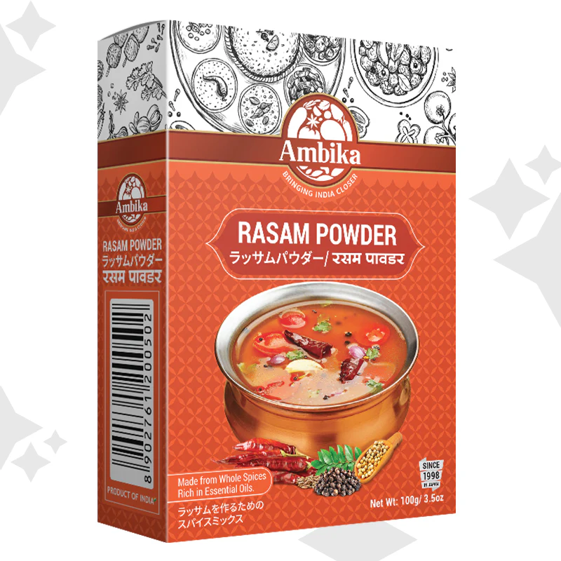 (Ambika) Rasam Powder 100g - Image 3