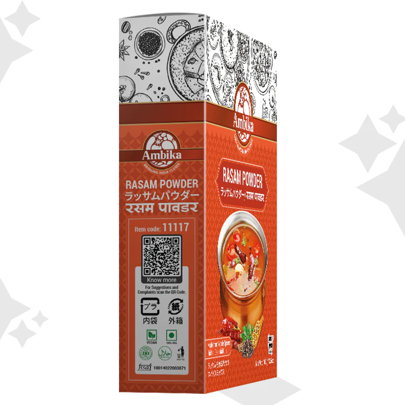 (Ambika) Rasam Powder 100g - Image 4