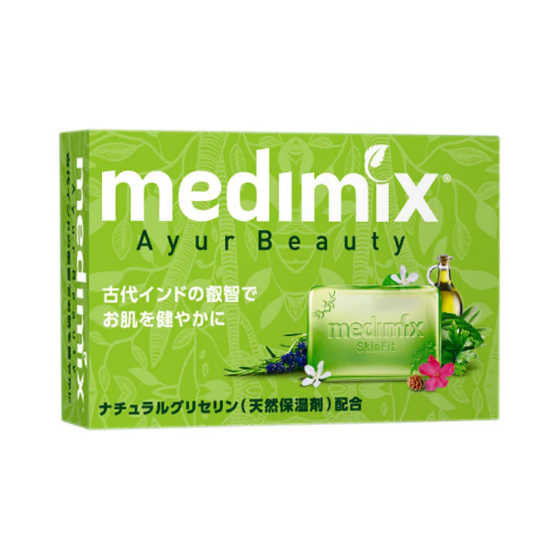 (Medimix) Ayur Beauty Soap (Fresh Green)125g