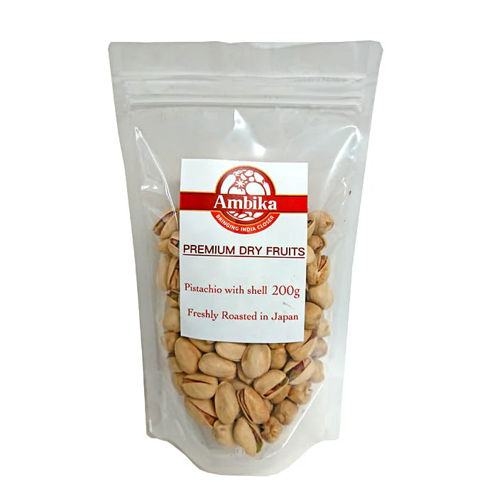 (Ambika) Premium Pistachio (with shell) 200g